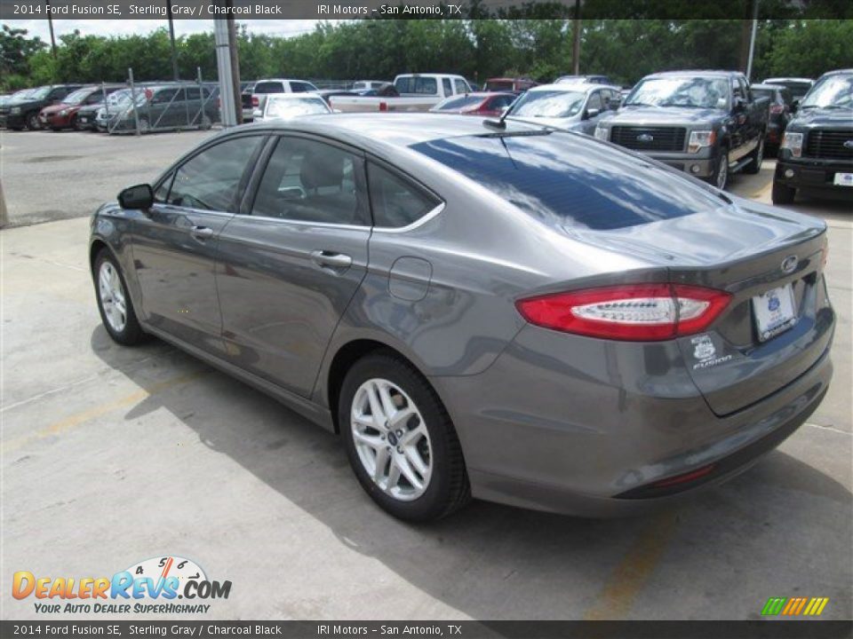 2014 Ford Fusion SE Sterling Gray / Charcoal Black Photo #17