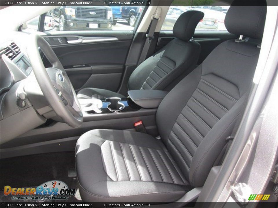 2014 Ford Fusion SE Sterling Gray / Charcoal Black Photo #21