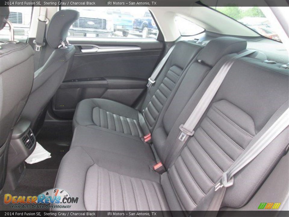 2014 Ford Fusion SE Sterling Gray / Charcoal Black Photo #24