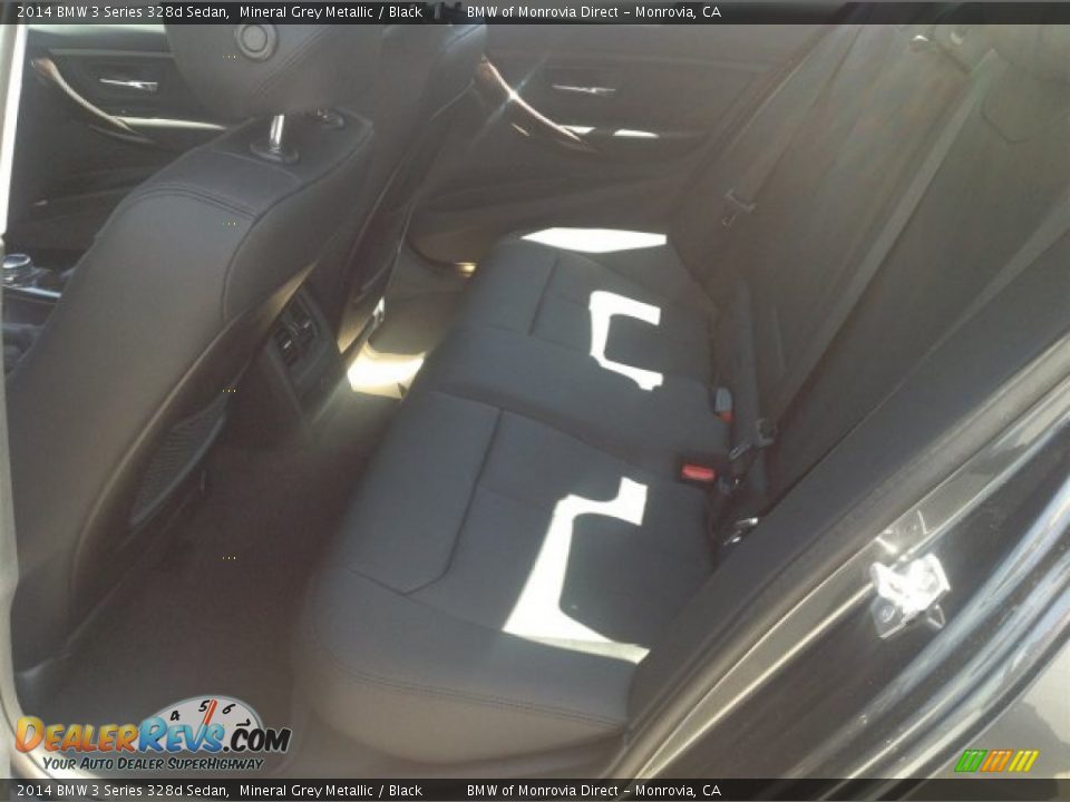 2014 BMW 3 Series 328d Sedan Mineral Grey Metallic / Black Photo #5