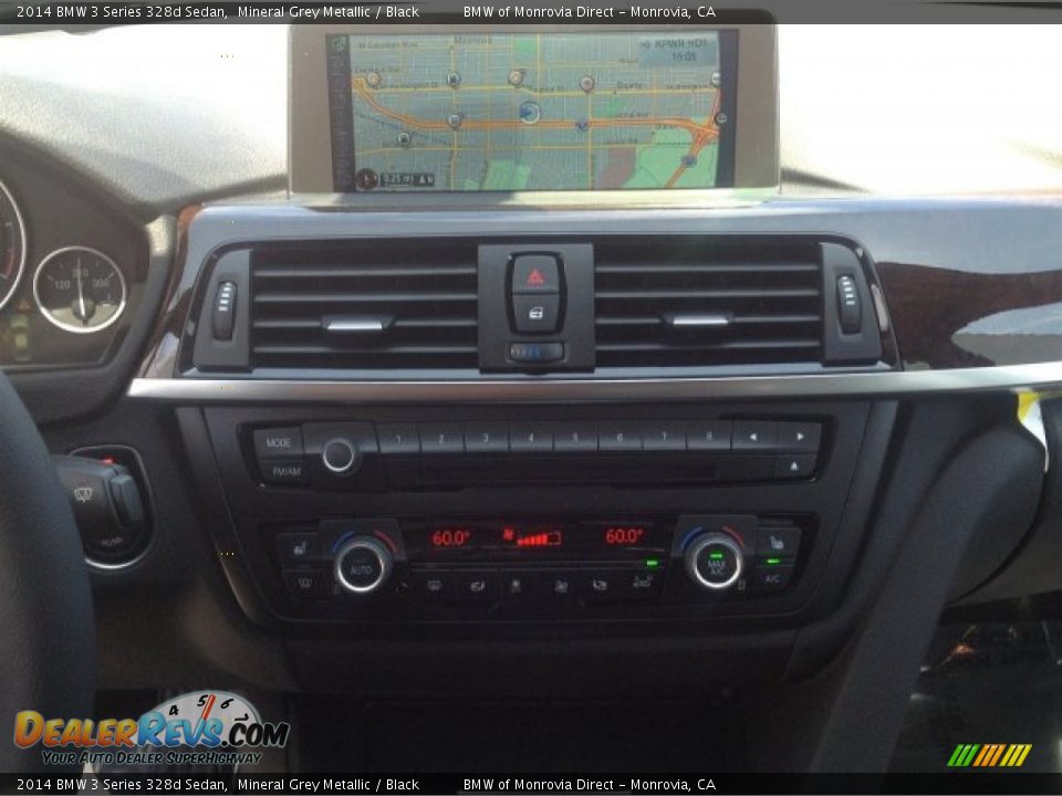 2014 BMW 3 Series 328d Sedan Mineral Grey Metallic / Black Photo #8