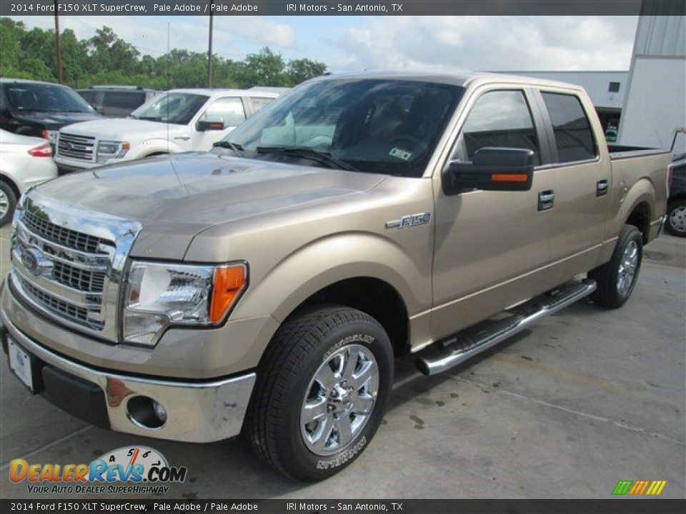 2014 Ford F150 XLT SuperCrew Pale Adobe / Pale Adobe Photo #3