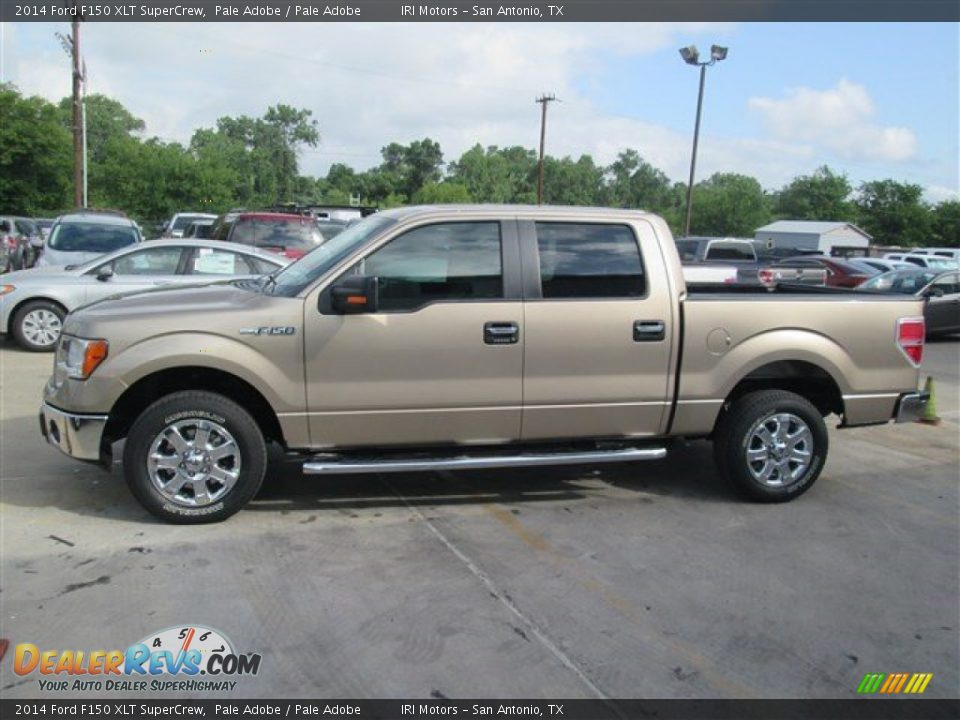 2014 Ford F150 XLT SuperCrew Pale Adobe / Pale Adobe Photo #4