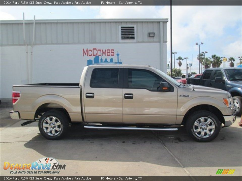 2014 Ford F150 XLT SuperCrew Pale Adobe / Pale Adobe Photo #9
