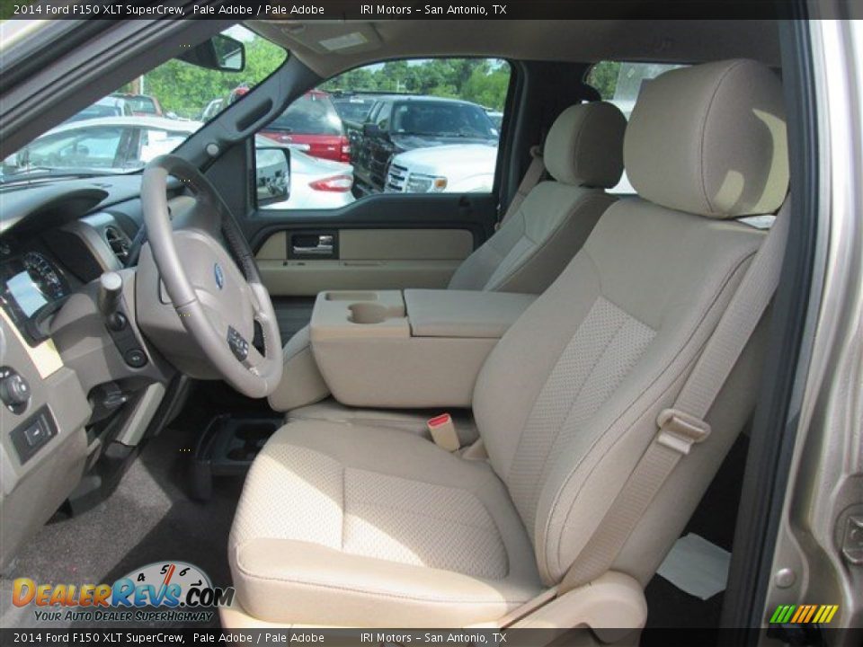2014 Ford F150 XLT SuperCrew Pale Adobe / Pale Adobe Photo #13