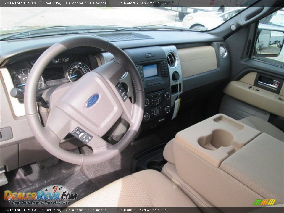 2014 Ford F150 XLT SuperCrew Pale Adobe / Pale Adobe Photo #14