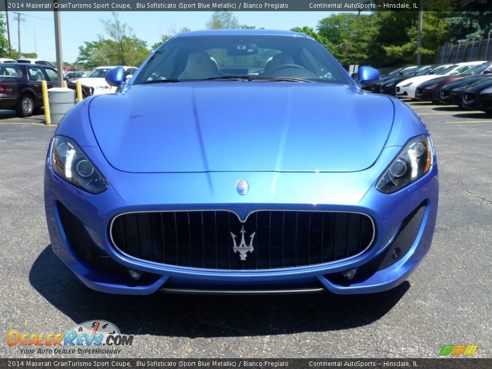 Blu Sofisticato (Sport Blue Metallic) 2014 Maserati GranTurismo Sport Coupe Photo #2
