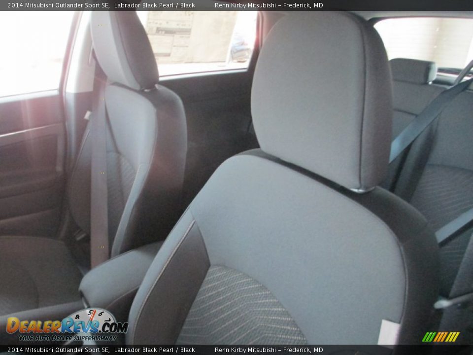 2014 Mitsubishi Outlander Sport SE Labrador Black Pearl / Black Photo #9