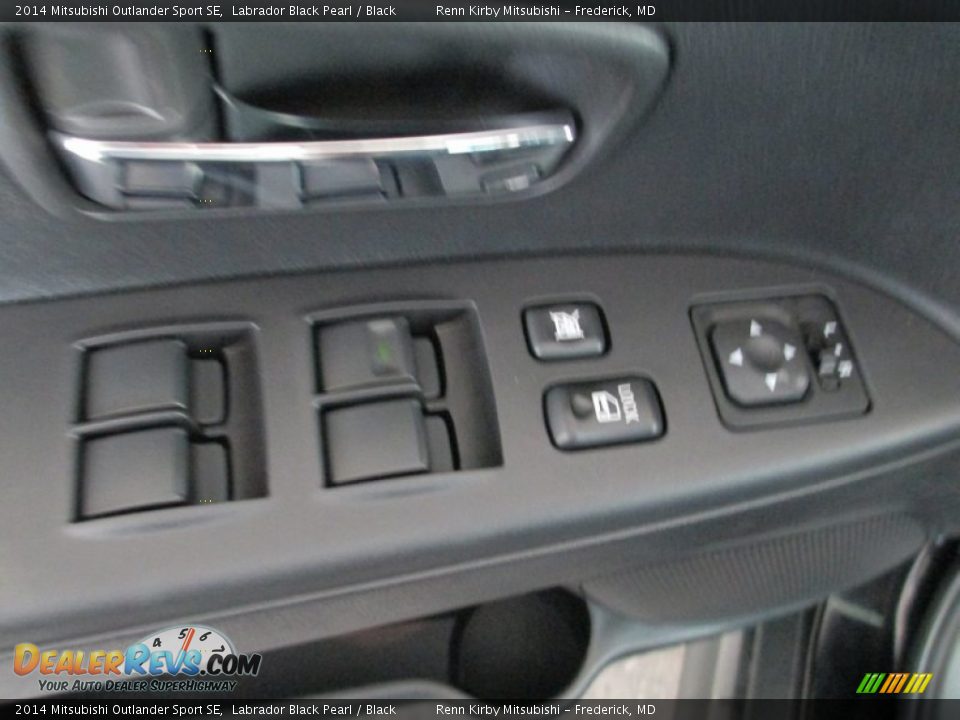 2014 Mitsubishi Outlander Sport SE Labrador Black Pearl / Black Photo #12