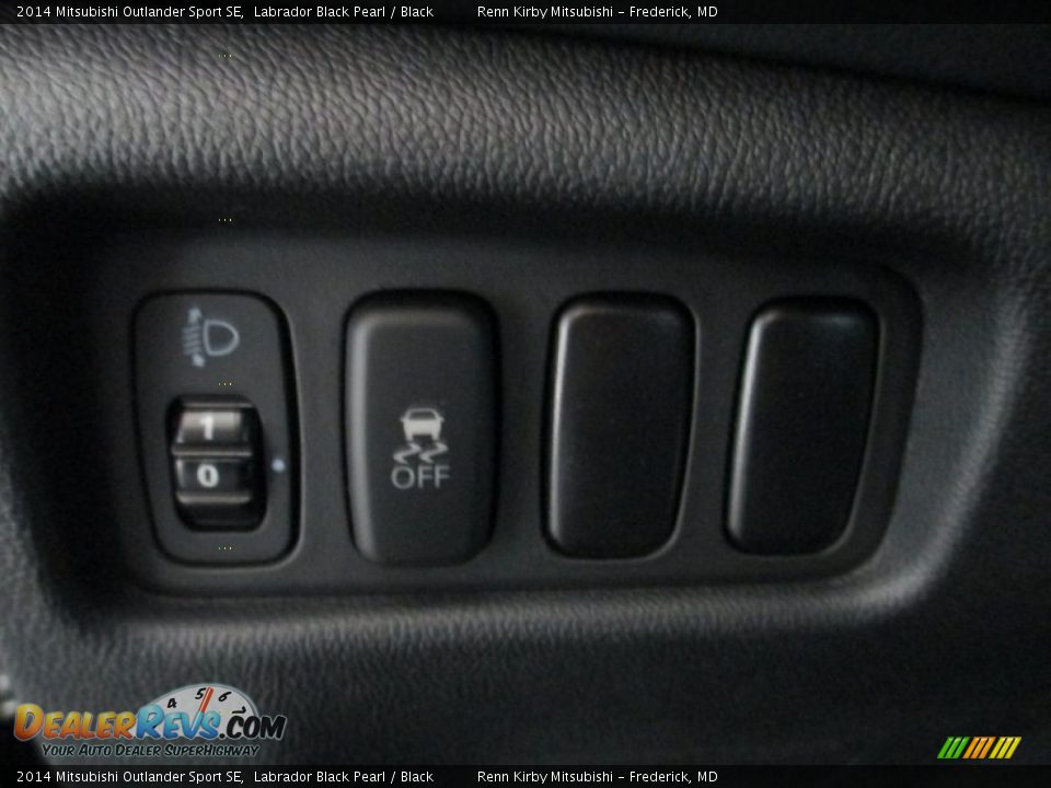 2014 Mitsubishi Outlander Sport SE Labrador Black Pearl / Black Photo #15