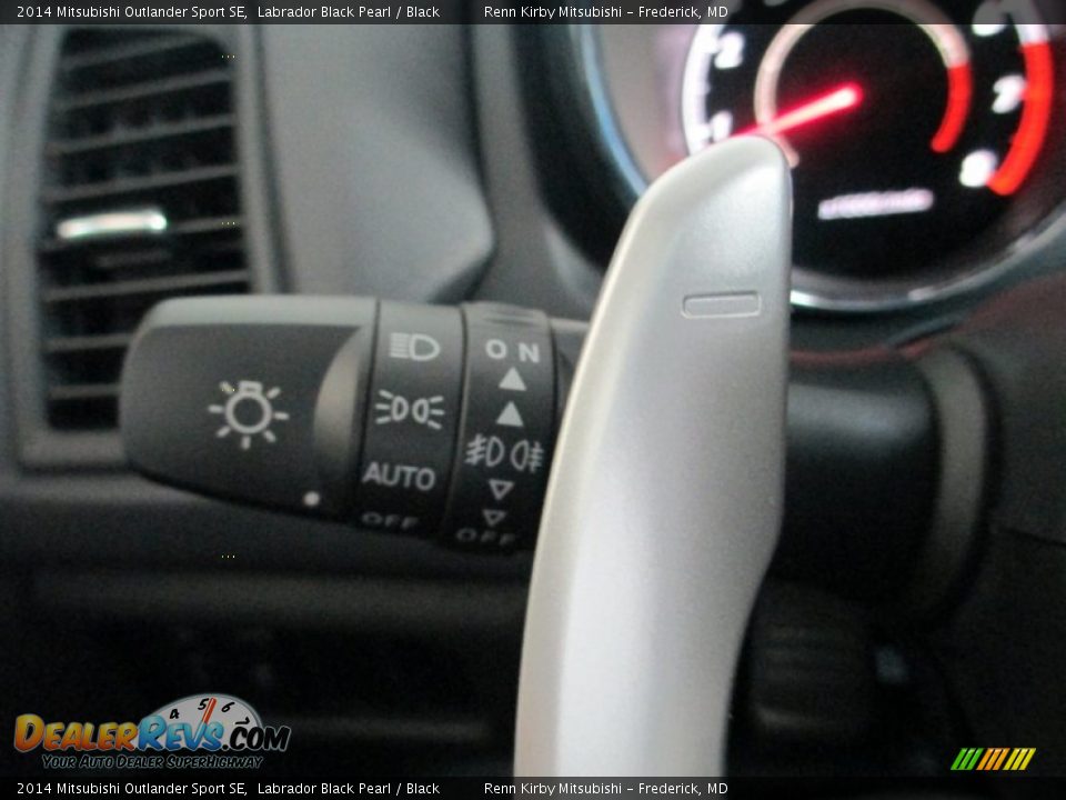 2014 Mitsubishi Outlander Sport SE Labrador Black Pearl / Black Photo #17