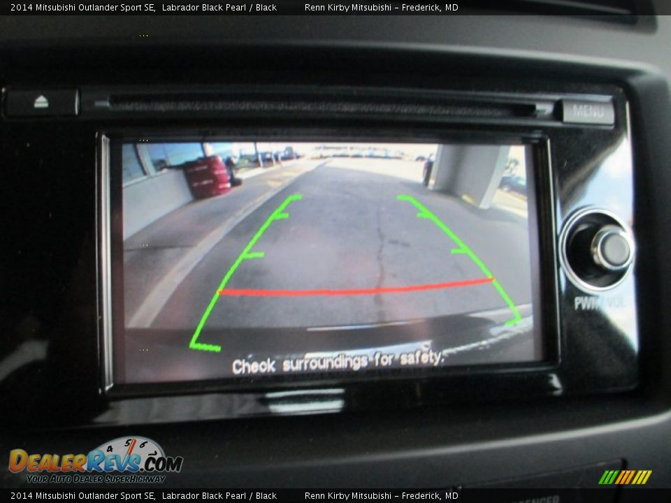2014 Mitsubishi Outlander Sport SE Labrador Black Pearl / Black Photo #23