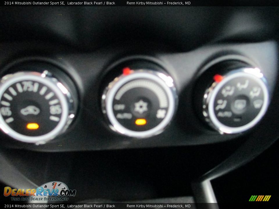 2014 Mitsubishi Outlander Sport SE Labrador Black Pearl / Black Photo #24