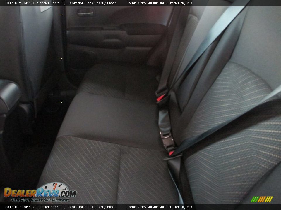 2014 Mitsubishi Outlander Sport SE Labrador Black Pearl / Black Photo #27