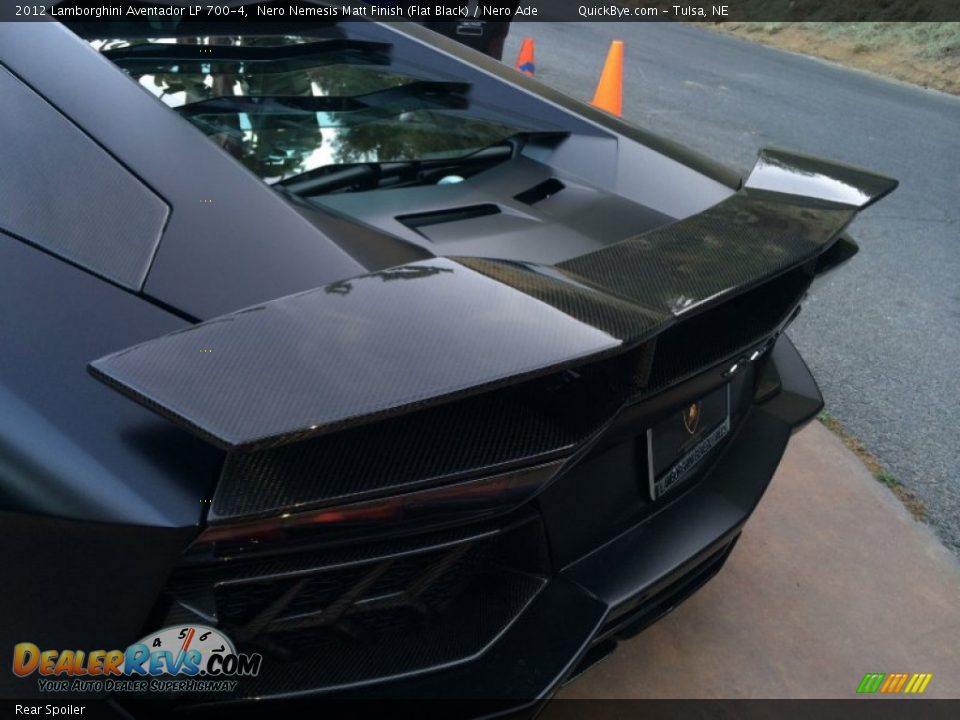 Rear Spoiler - 2012 Lamborghini Aventador