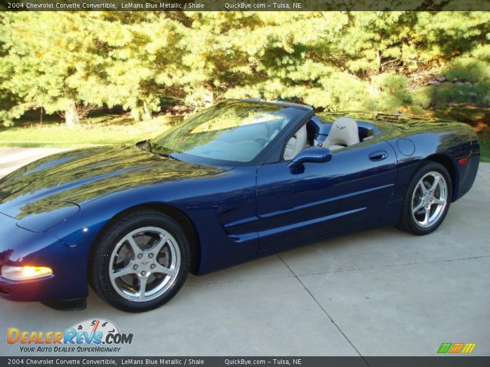 2004 Chevrolet Corvette Convertible LeMans Blue Metallic / Shale Photo #1