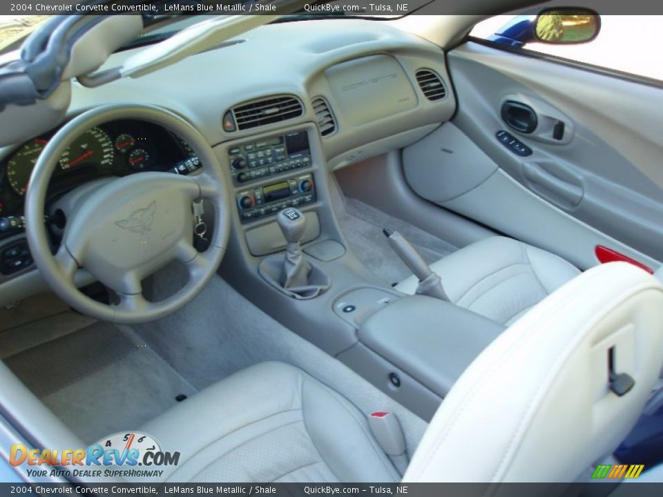 Shale Interior - 2004 Chevrolet Corvette Convertible Photo #5