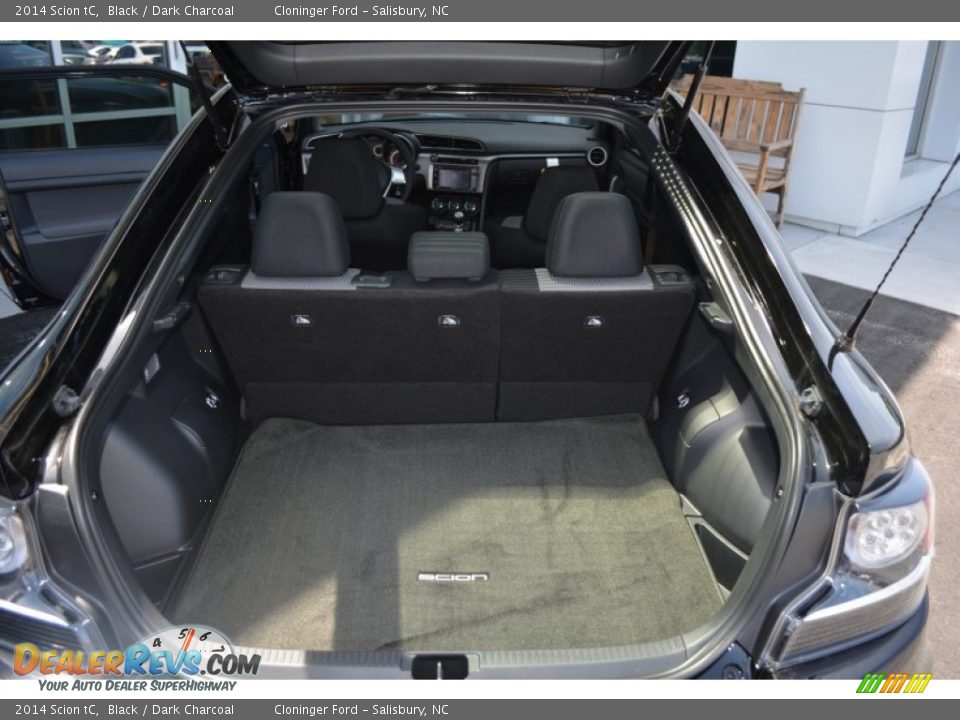 2014 Scion tC Black / Dark Charcoal Photo #9