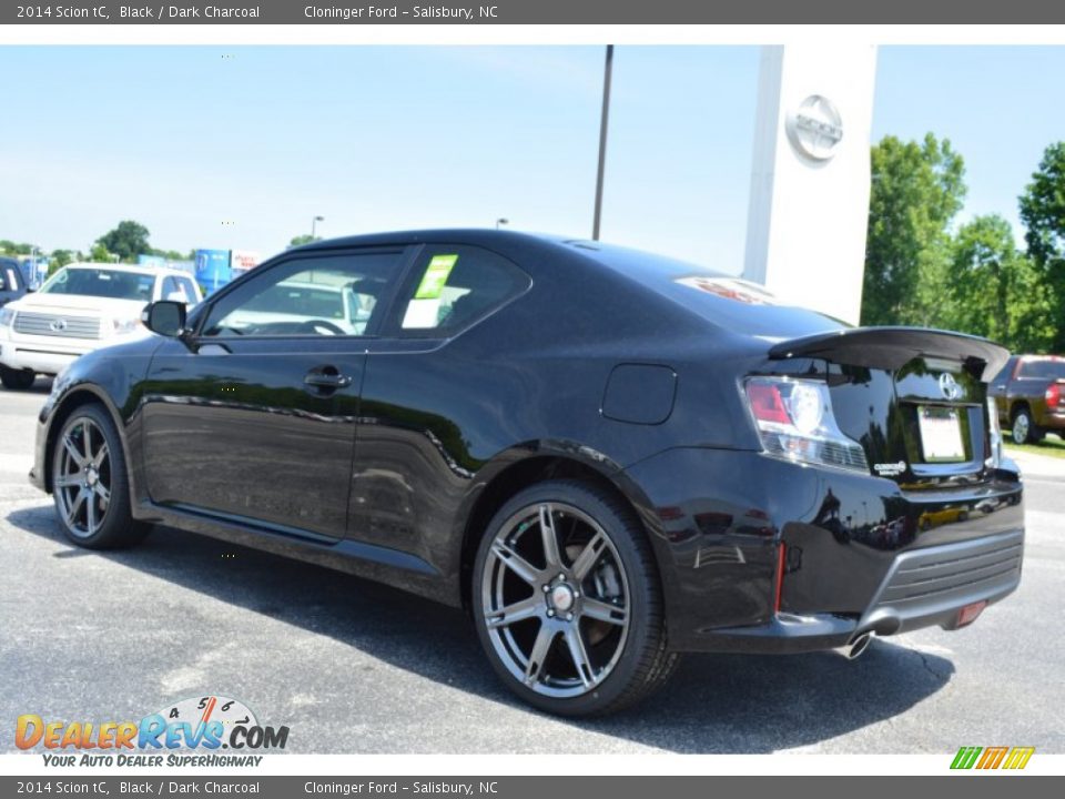 2014 Scion tC Black / Dark Charcoal Photo #21
