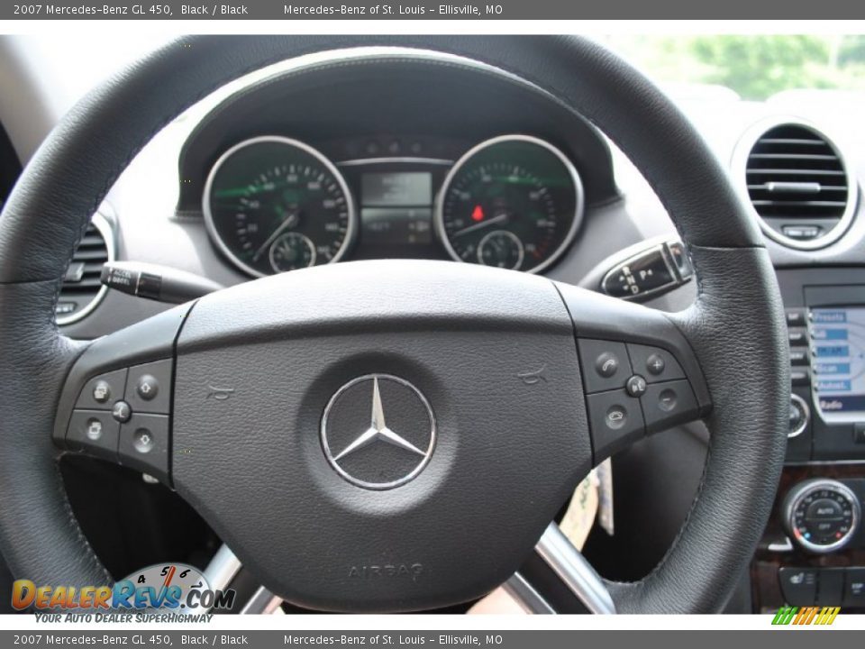 2007 Mercedes-Benz GL 450 Black / Black Photo #18