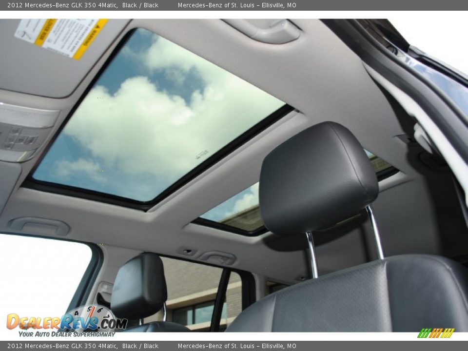 2012 Mercedes-Benz GLK 350 4Matic Black / Black Photo #6