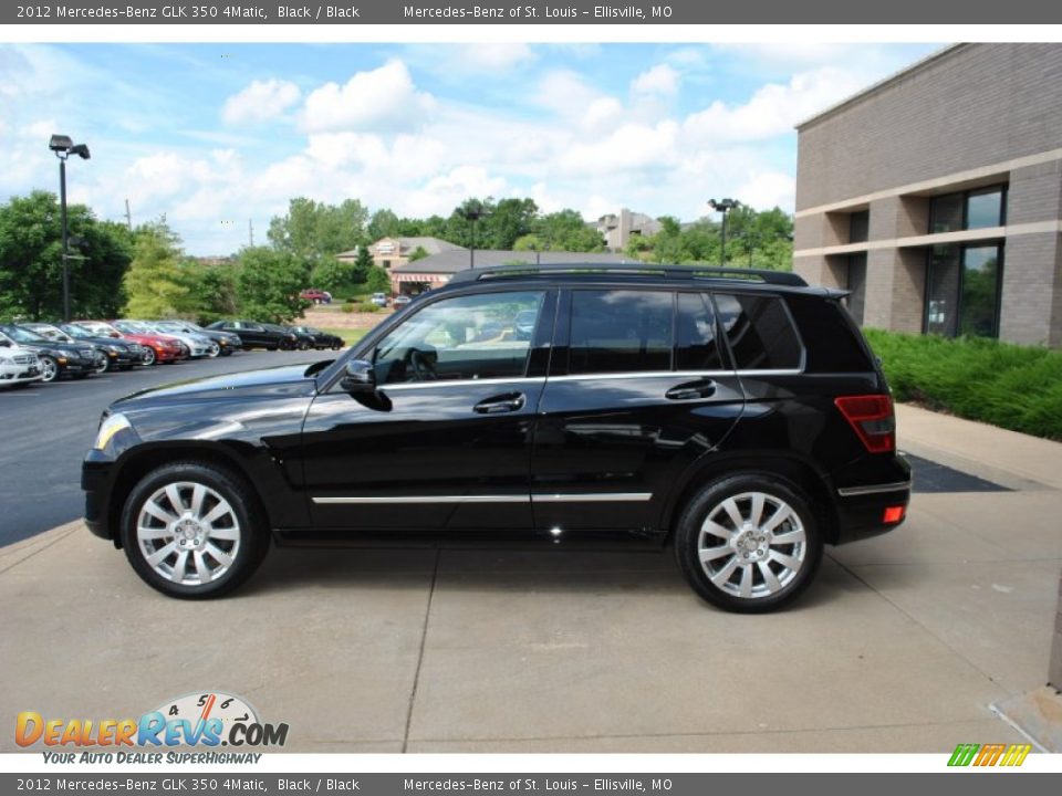 2012 Mercedes-Benz GLK 350 4Matic Black / Black Photo #11