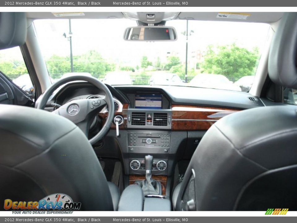 2012 Mercedes-Benz GLK 350 4Matic Black / Black Photo #13