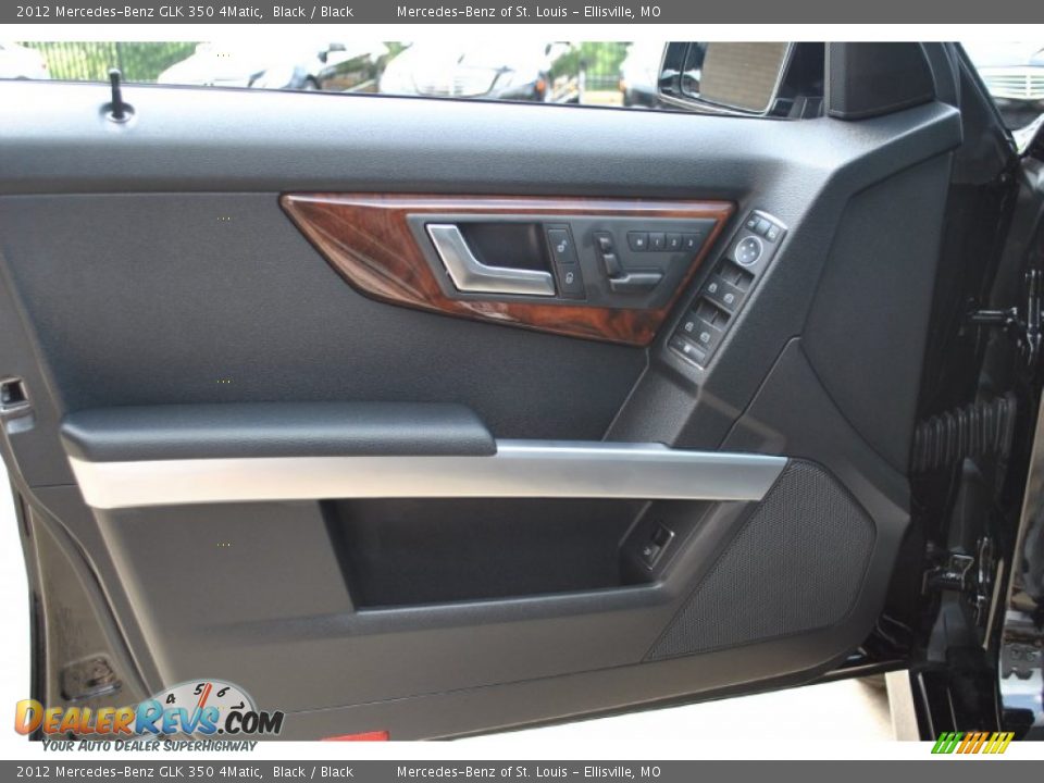 2012 Mercedes-Benz GLK 350 4Matic Black / Black Photo #15