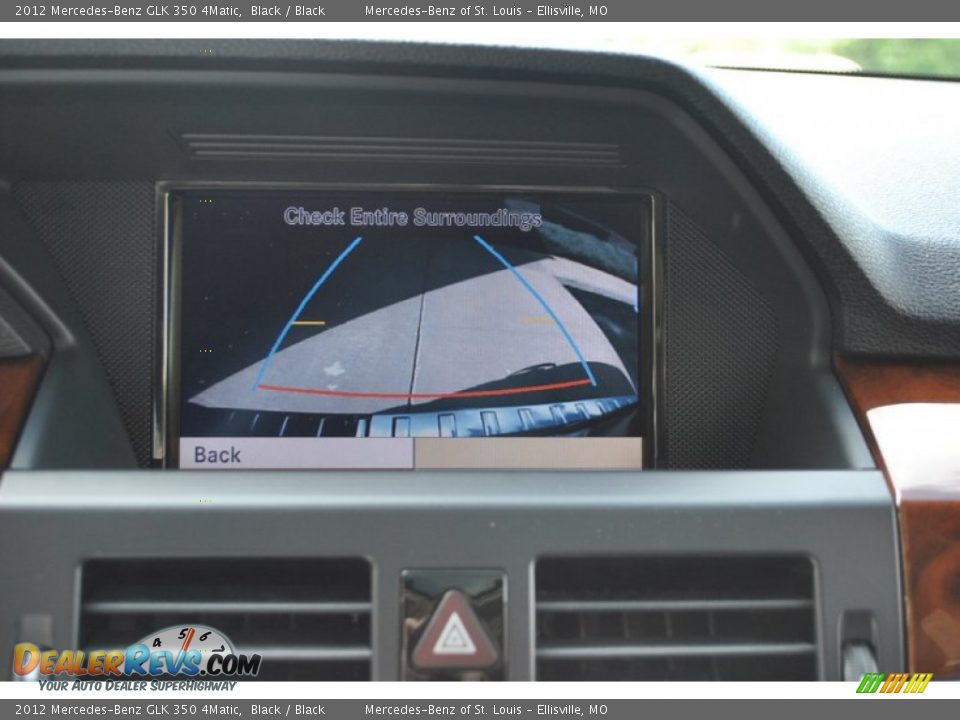 2012 Mercedes-Benz GLK 350 4Matic Black / Black Photo #18