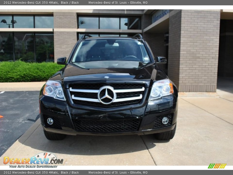 2012 Mercedes-Benz GLK 350 4Matic Black / Black Photo #22