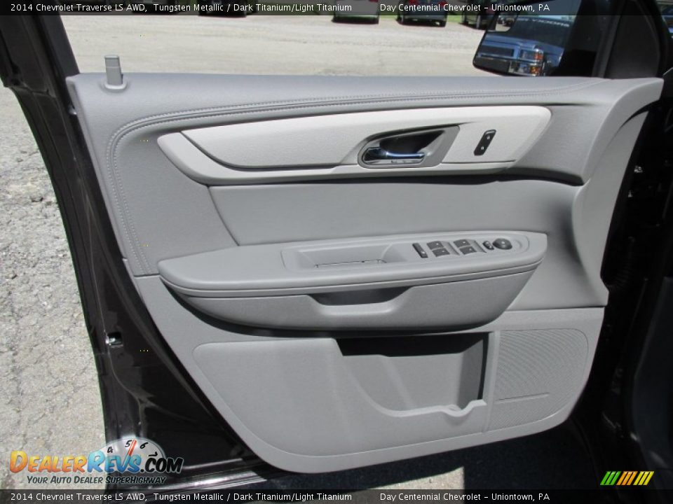 2014 Chevrolet Traverse LS AWD Tungsten Metallic / Dark Titanium/Light Titanium Photo #11