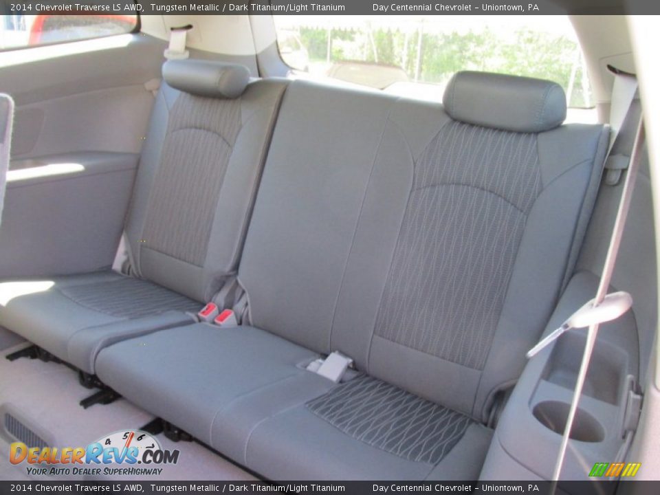 2014 Chevrolet Traverse LS AWD Tungsten Metallic / Dark Titanium/Light Titanium Photo #14