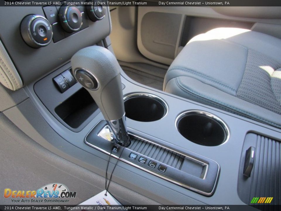 2014 Chevrolet Traverse LS AWD Tungsten Metallic / Dark Titanium/Light Titanium Photo #16