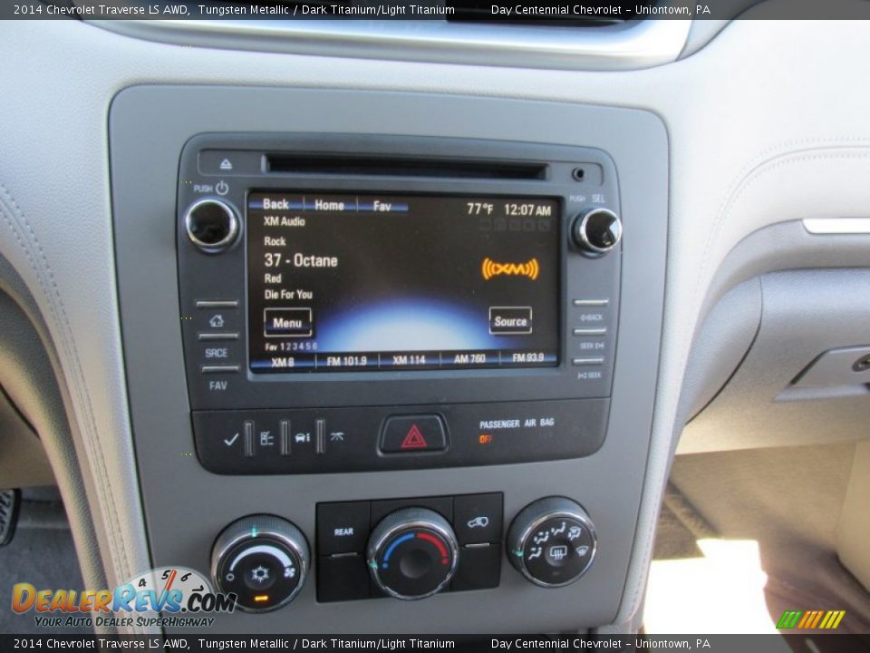 2014 Chevrolet Traverse LS AWD Tungsten Metallic / Dark Titanium/Light Titanium Photo #17