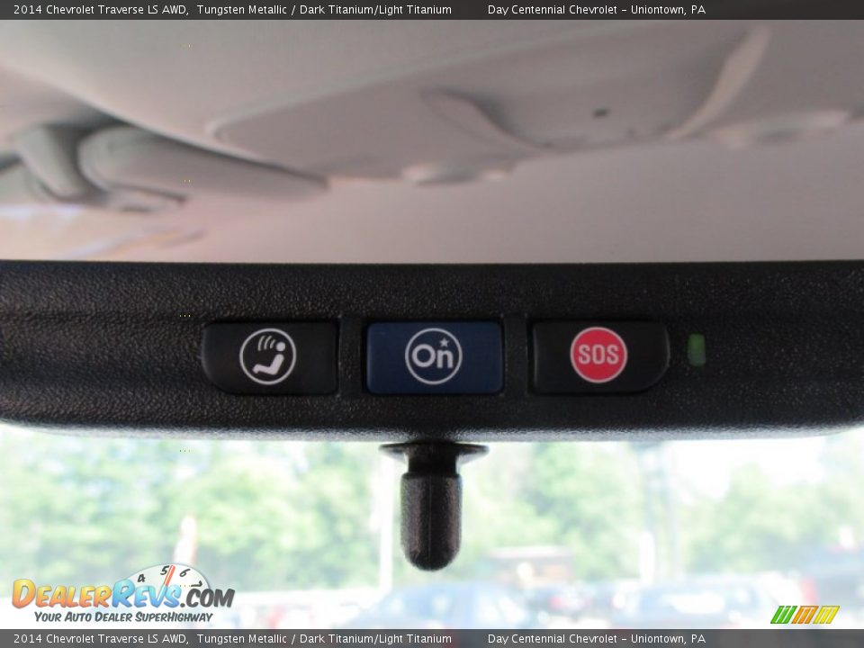 2014 Chevrolet Traverse LS AWD Tungsten Metallic / Dark Titanium/Light Titanium Photo #18