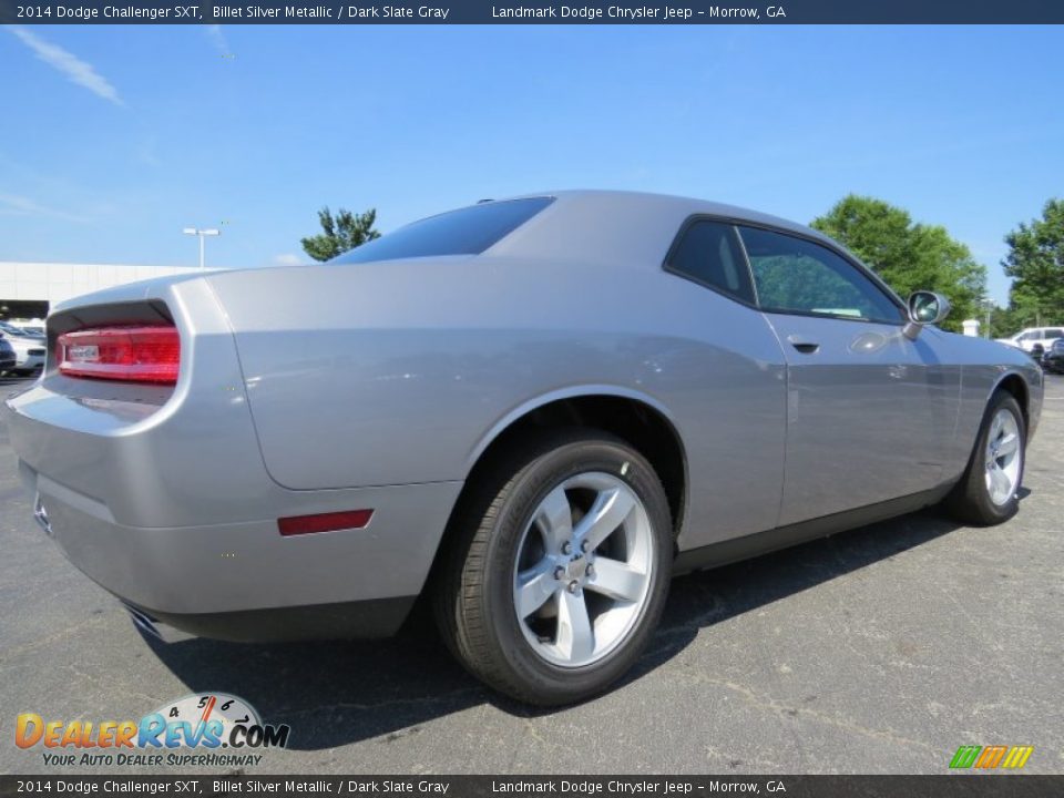 2014 Dodge Challenger SXT Billet Silver Metallic / Dark Slate Gray Photo #3