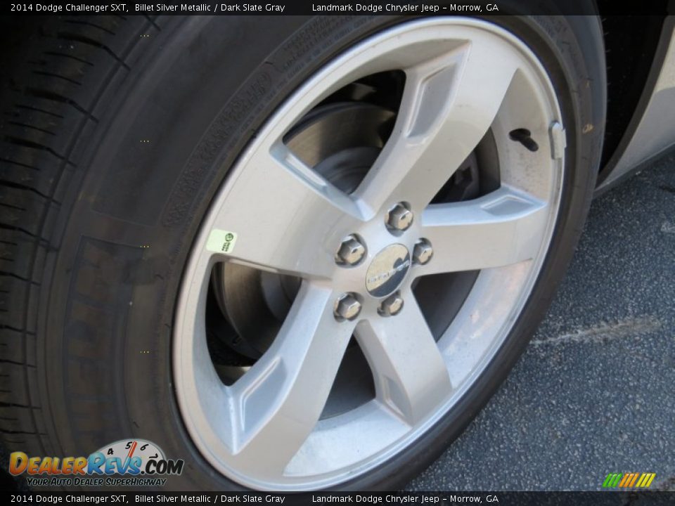 2014 Dodge Challenger SXT Billet Silver Metallic / Dark Slate Gray Photo #5