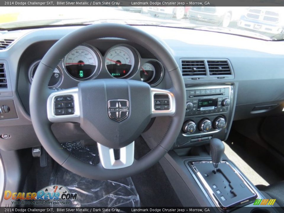 2014 Dodge Challenger SXT Billet Silver Metallic / Dark Slate Gray Photo #7