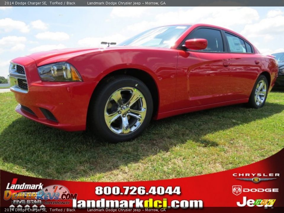 2014 Dodge Charger SE TorRed / Black Photo #1