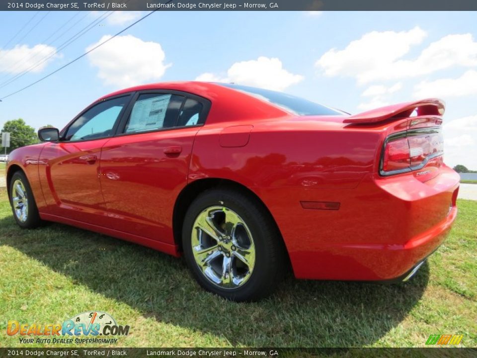 2014 Dodge Charger SE TorRed / Black Photo #2