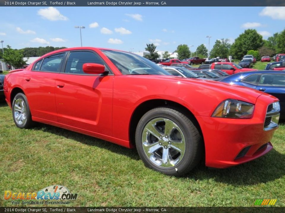 2014 Dodge Charger SE TorRed / Black Photo #4