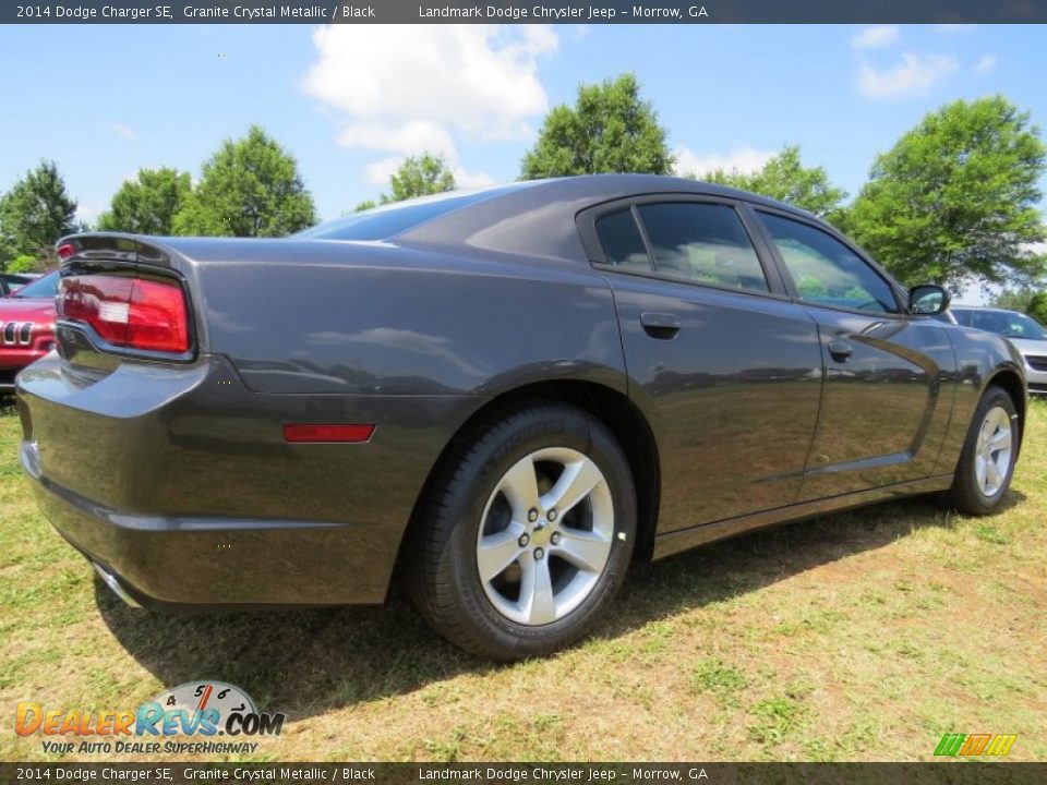 2014 Dodge Charger SE Granite Crystal Metallic / Black Photo #3