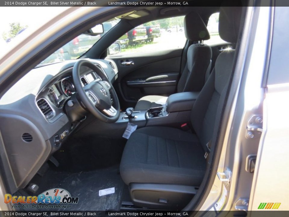 2014 Dodge Charger SE Billet Silver Metallic / Black Photo #6