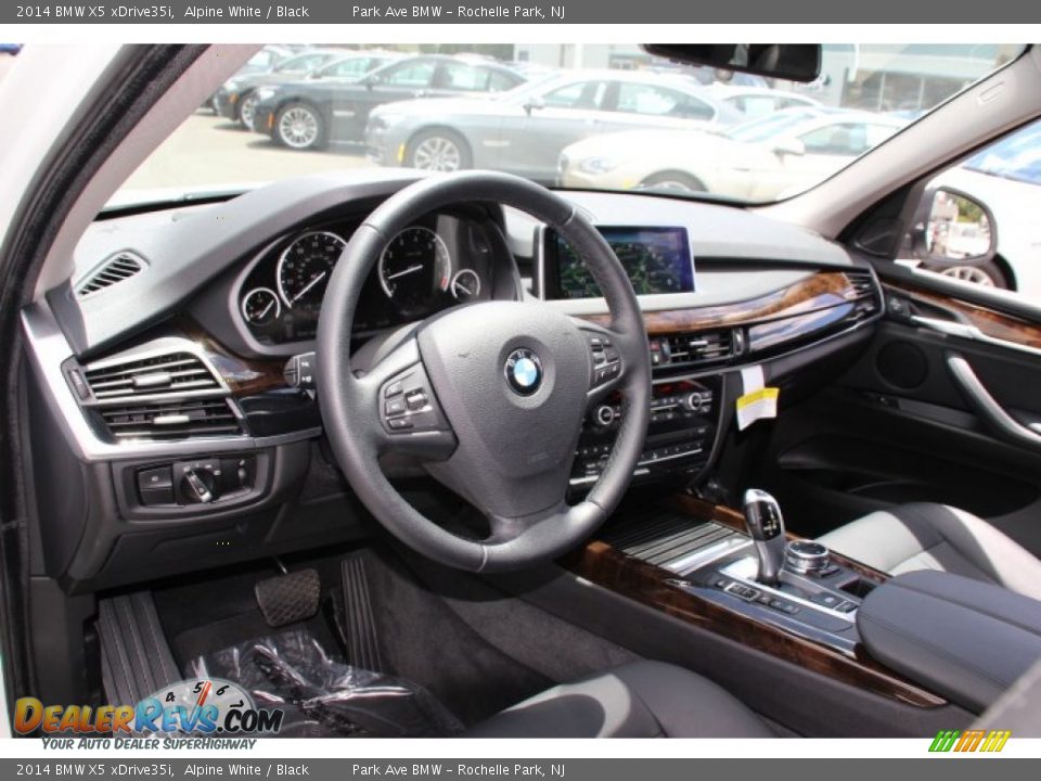 2014 BMW X5 xDrive35i Alpine White / Black Photo #10
