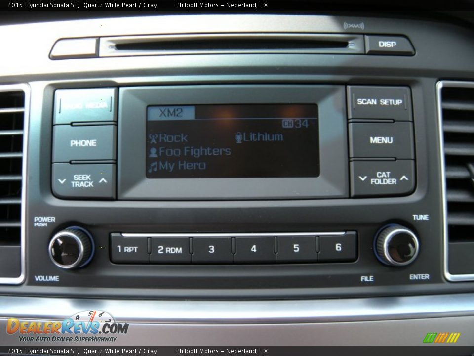 Audio System of 2015 Hyundai Sonata SE Photo #26