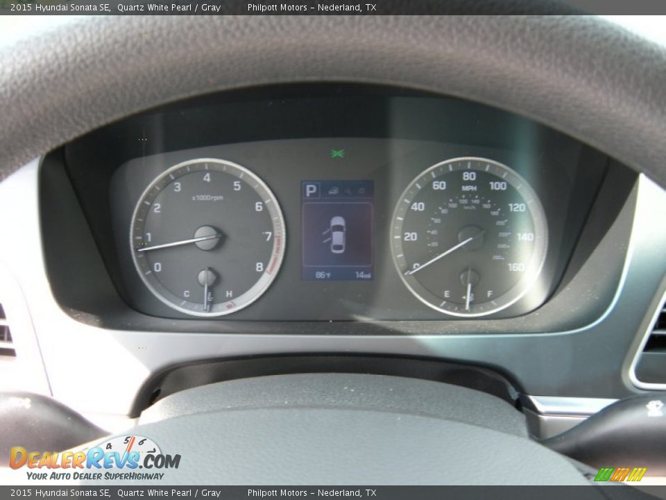 2015 Hyundai Sonata SE Gauges Photo #31