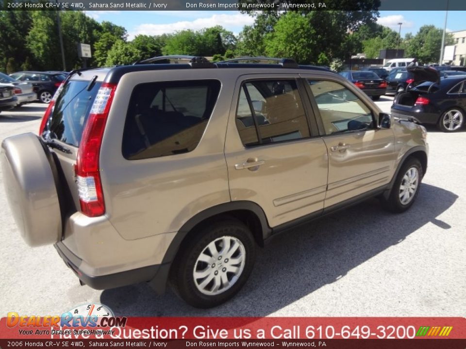2006 Honda CR-V SE 4WD Sahara Sand Metallic / Ivory Photo #3