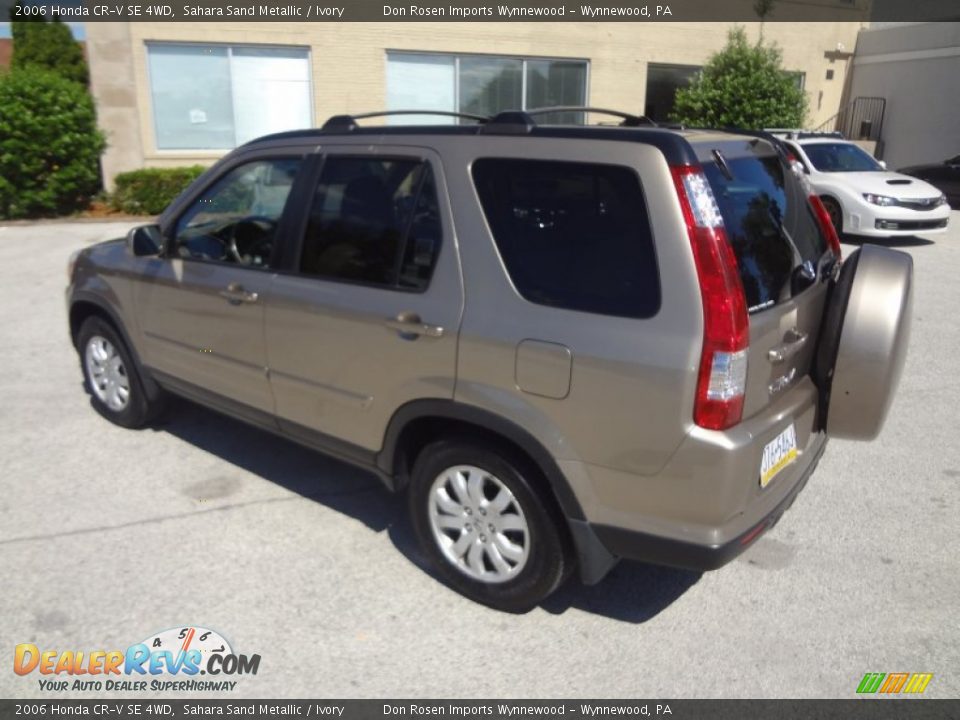 2006 Honda CR-V SE 4WD Sahara Sand Metallic / Ivory Photo #9