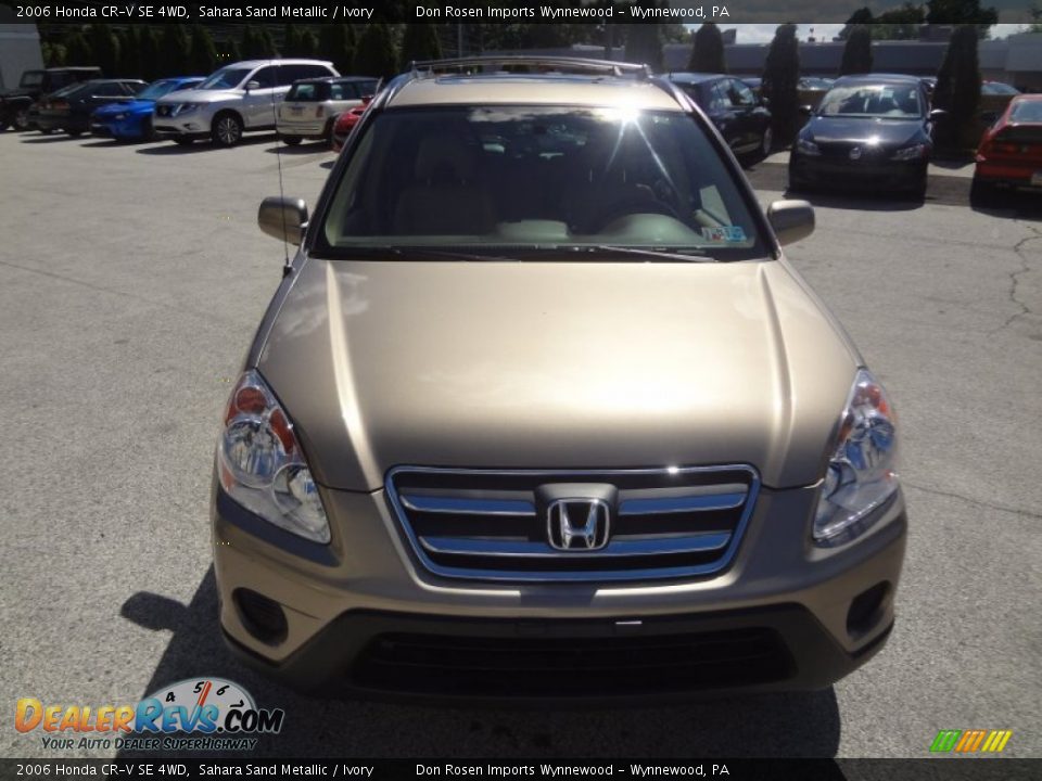 2006 Honda CR-V SE 4WD Sahara Sand Metallic / Ivory Photo #11