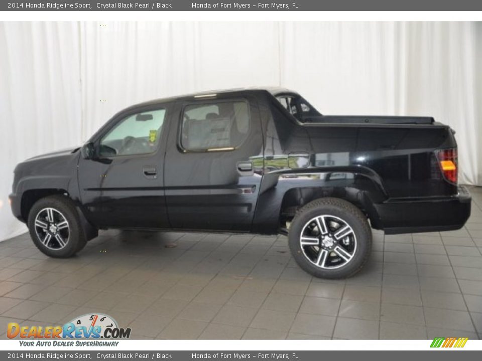Crystal Black Pearl 2014 Honda Ridgeline Sport Photo #4